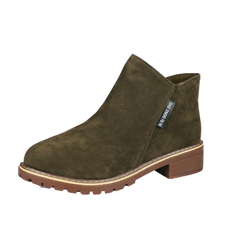 Модные новые ботинки осень-зима женские ботинки классические туфли на молнии зимние ботинки женские мотоциклетные ботинки Botas Mujer 365