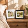 Wood Picture Frame Durable Lightweight Square Photo Frame Wall Hanging Tabletop Home Decor 6x6 8x8 10x10 12x12 14x14