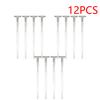 4-20PCS 12cm Tent Ground Stakes with Hole Hiking Tent Nails Stainless Steel Camping Tent Spikes for Camping Canopy Awning