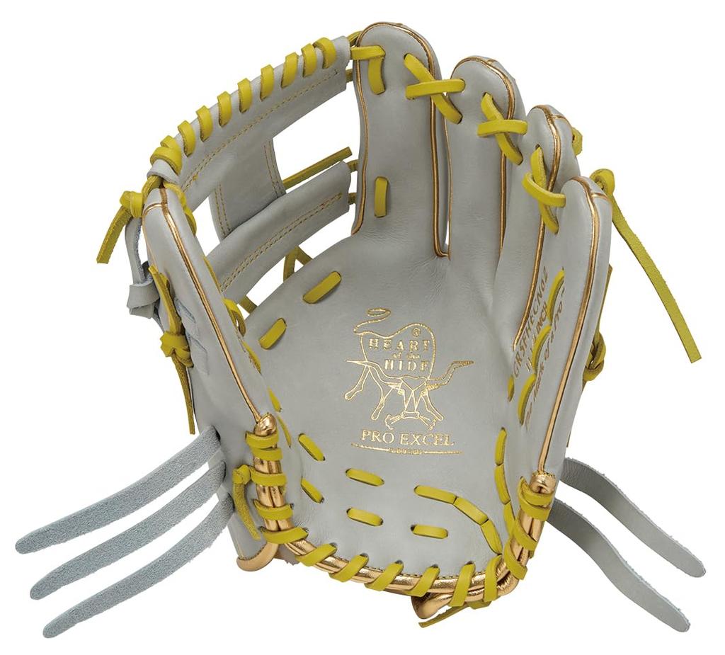 Rawlings PRO EXCEL GR5FHECN62 Бейсбольный бросок HOH® – Палитра цветов – Перчатка, Софтбол, Для игрока инфилда, Серый, 11,25 дюйма, Для правой руки