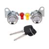 1 Pair Car Door Lock Cylinder with Keys 69052 12360 Rust Proof Replacement For COROLLA AE110