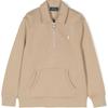 Толстовка Polo FW24, однотонная, с вышитым логотипом, повседневная, с длинным рукавом, детская толстовка цвета хаки 322952467-002