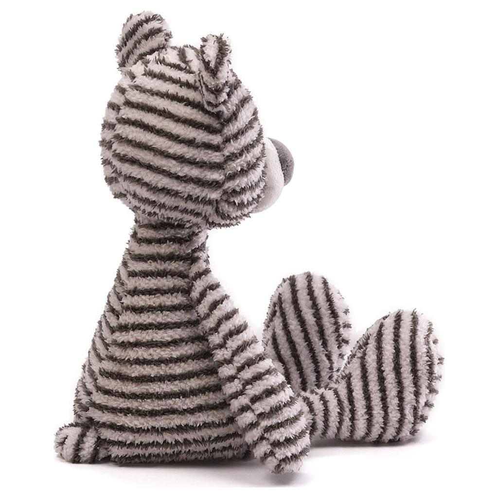 Gund Zag Teddy Bear черно-белый полосатый плюшевый мишка 16 дюймов животное,