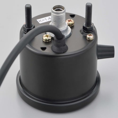 Daytona Motorcycle Mechanical Speedometer Black Body/Black Panel/White LED 60 140km/h Display with Indicator 15626