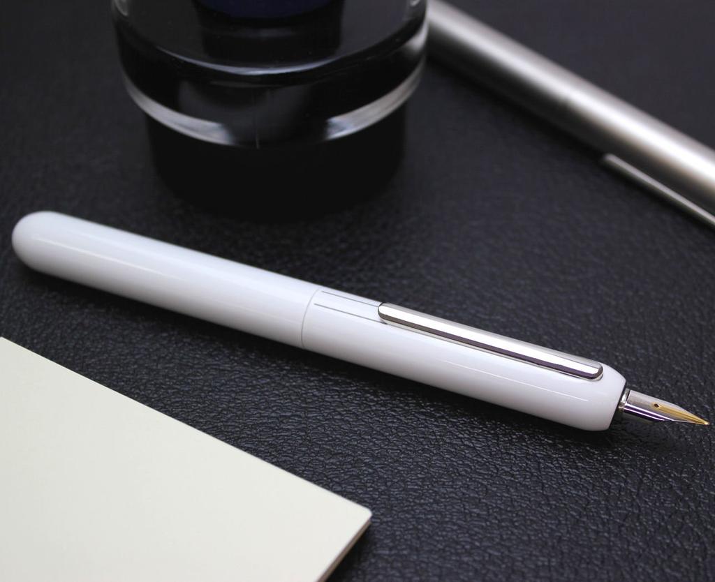 LAMY Перо для перьевой ручки F Белый рояль Dialogue 3 Обычный Импортный продукт (Тонкая точка) L74PWT-F Двойного назначения