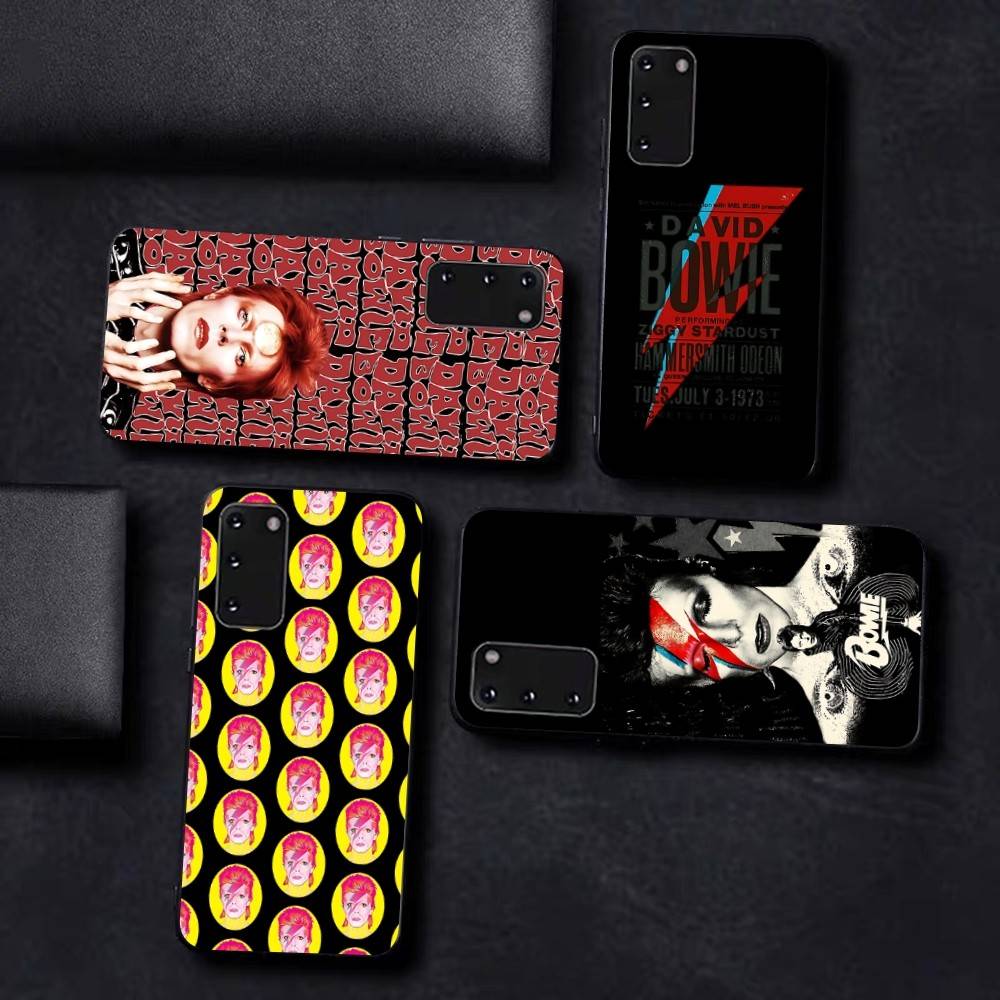 D-David Singer B-Bowie Phone Case For Samsung S 24 Fe 25 Ultra Plus 20 Lite 21 30 22 23 24 22 Ultra 5G Fundas