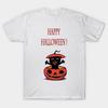 T Shirt Women Halloween Cat Harajuku Print Kawaii Tshirt Summer Short Sleeve Female T-Shirt Top Tee