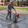 Concrete Screed Blade 1829 mm Aluminum Alloy Board Leveling Tool, 5.3 in Wide Straight Edge, Wide Coverage, Replacement Surface Leveler for Driveway,