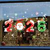 Christmas Wall Stickers, Electrostatic Decorations, Shopwindowstickers, Self-adhesive Paper Door Stickers, Scene Decorationswindows.