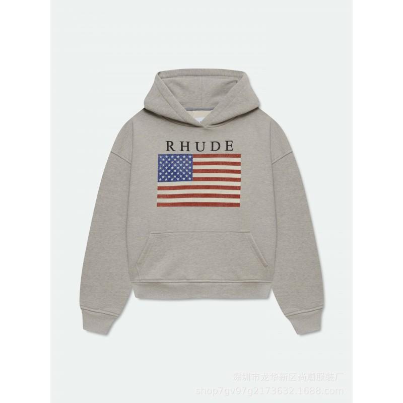 2025 Streetwear Hooded Sweatshirt With Geometric Letter Print Loose Fit Cotton Pullover Men Women