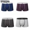3pcs Underwear Men's Flat Corner Underwear Four Seasons Thin Four Corner Shorts Boxer Brief