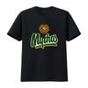 Футболка Mythos Beer Стильный дизайн с эмблемой льва и мотивом венка Идеально для любителей винтаж Промытая Мягкая Повседневная - Мужская Su...