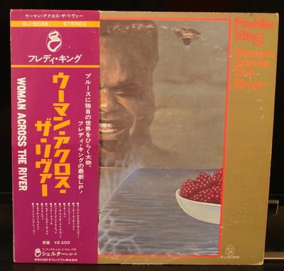 LP Пластинка ФРЕДДИ КИНГ Женщина через реку RJ5088 SHELTER 1973 Япония Блюз Б/У