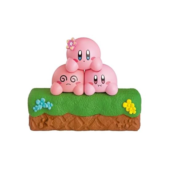 Re-Ment Kirby's Dream Land 30th Anniversary "Line 'Em Up! Poyotto Collection" BOX Product, 6 Types T