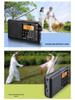 PANDA T-02 Portable Rechargeable Radio with Full Band and Card Slot for Seniors