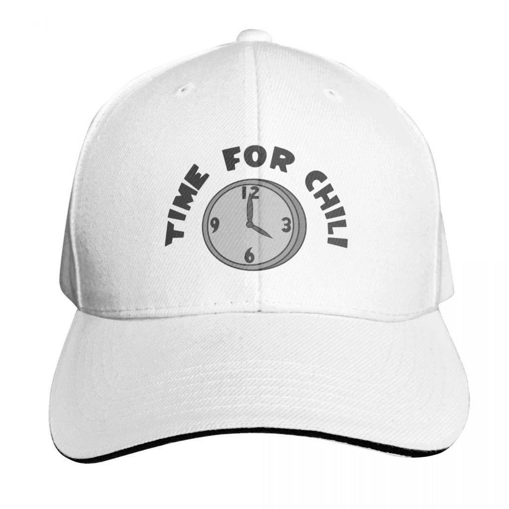 Time for Chili RoufxisRb Baseball Cap Custom Cap Luxury Brand birthday Hat Luxury Brand Caps For Women Unisexs