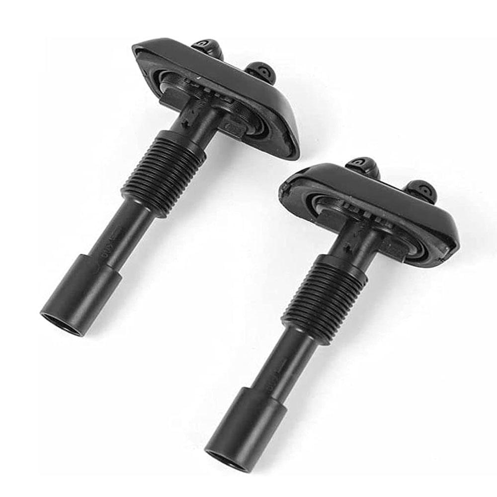 1Pair Front Headlight Washer Nozzle Jet For BMW E38 740iL 750iL 1995-2000 2001