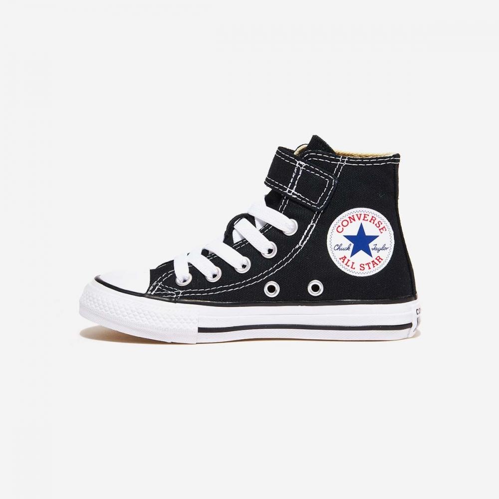 Converse Chuck Taylor All Star 1 Velcro High Черный Натуральный Белый