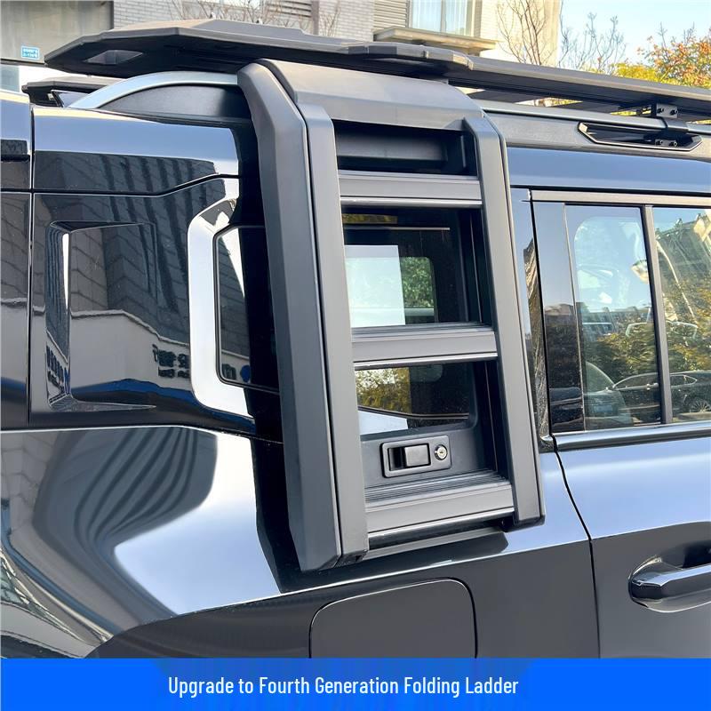 Jetour Traveler ShanHai T2 Багажник на крышу Внедорожная лестница Боковой рюкзак