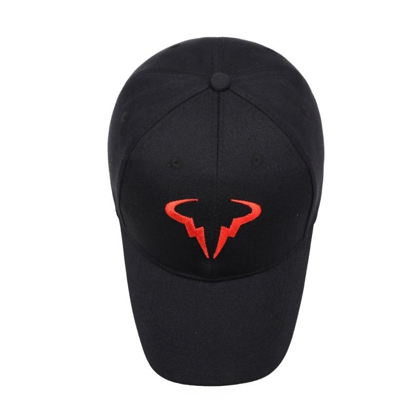 Lightning men's and women's croissants cap curved brim baseball cap embroidery spring and summer shading sun protection new outdoor sports