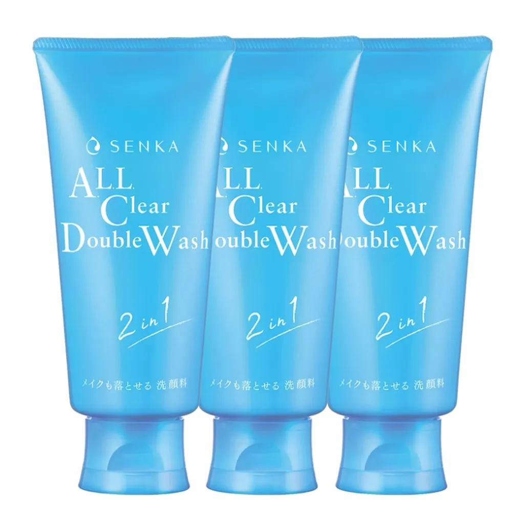 Senka All Clear Двойное умывание 120 г x 3