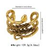Animal Personality Exaggerated Retro Old Multi-circle Winding Wheat Ears Scales Snake-shaped Fashionable Bracelet Women