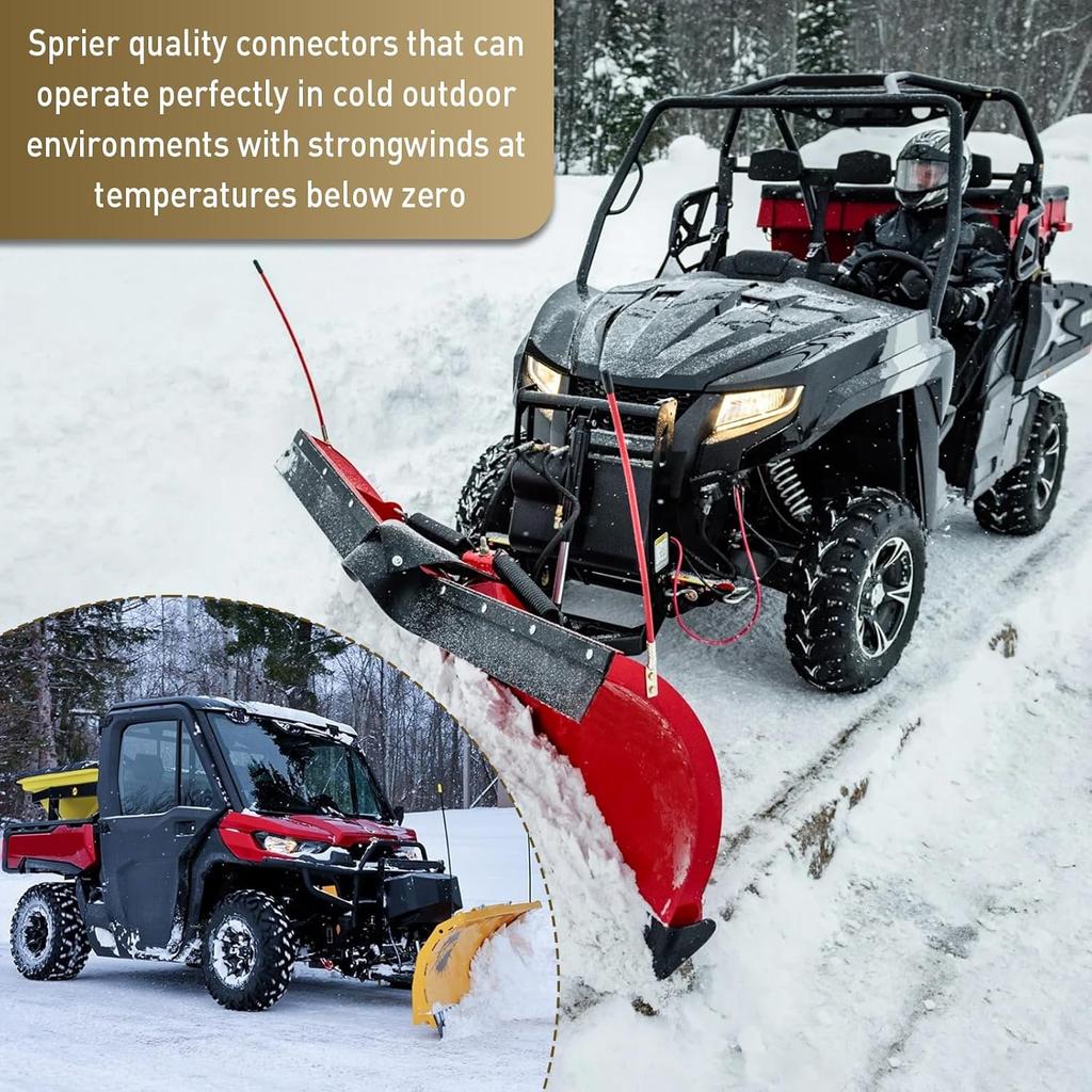2205063 Shear Pin Compatible with Polaris ATVs Snow Plow Glacier, Snow Plow Shear Pin Accessories Replacement for Polaris ATV 2015- Sportsman 2205063