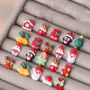 20pcs Resin Nail Art Accessories Christmas Tree Nail Art Ornament Women