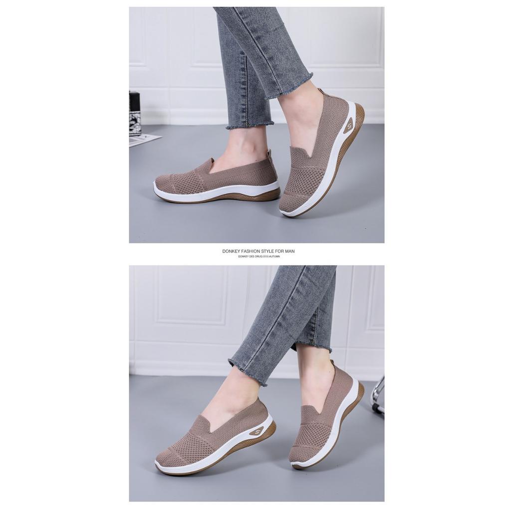 Versatile Soft-soled Soft Surface Shoes,Lazy One Foot Stirrup,Casual Fashion Bean Shoes,Flat Casual Single Shoes