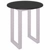 Table Top Black Ø 70 x 1.5 cm Engineered Wood