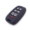 Чехол для ключа автомобиля Cocolockey Подходит для Chrysler Pacifica 7 Кнопок Автомобильный Пульт Дистанционного Управления Силиконовый Резиновый Чехол для Ключа Автомобиля
