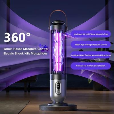 2025 USB Перезаряжаемая Лампа-уничтожитель комаров и насекомых, Уличный фонарь для кемпинга, Портативный для дома, путешествий, лета
