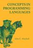 Книга Concepts In Programming Languages by Krzysztof Apt - Hardback