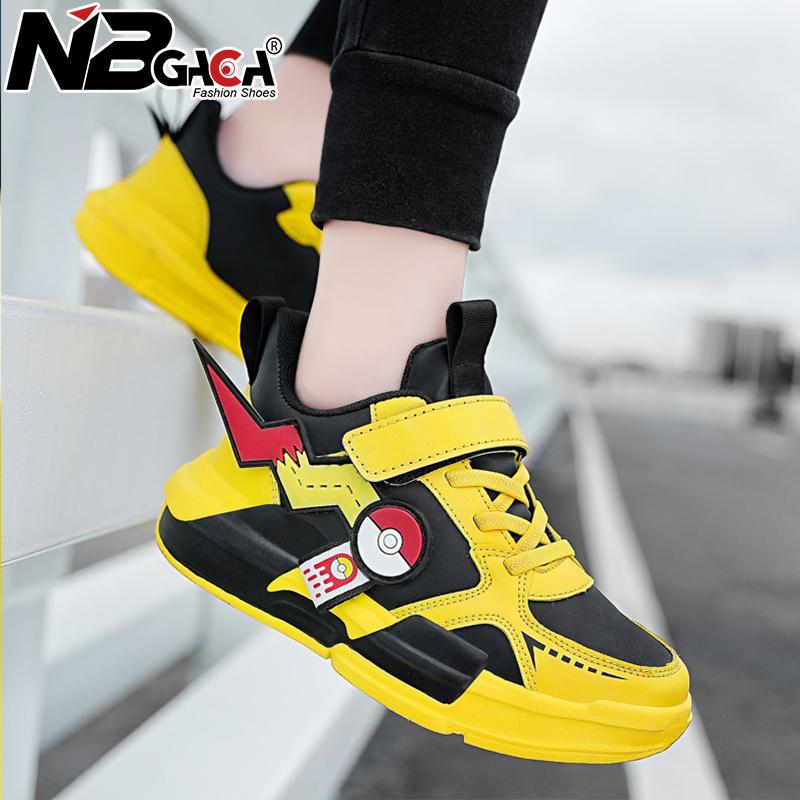 Cartoon Kids Shoes Fashion Classic Children Sneakers for Boys New Walking Shoes Casual Outdoor with Leather
