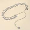 Bohemian Style Retro Waist Chain Creative Coin Pendant Tassel Waist Chain Dress Shirt Decorative Belt Clothing Accessories