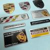LVHY1 Для Porsche Cayenne Panamera Macan 911 Taycan Boxster Cayman 918 Pajun Автомобиля 3D Алюминиевая Наклейка-Шильдик Декор Кузова Багажника