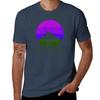 Explore The Great Outdoors Purple Tshirt Plus Size Workout Short Sleeve Top