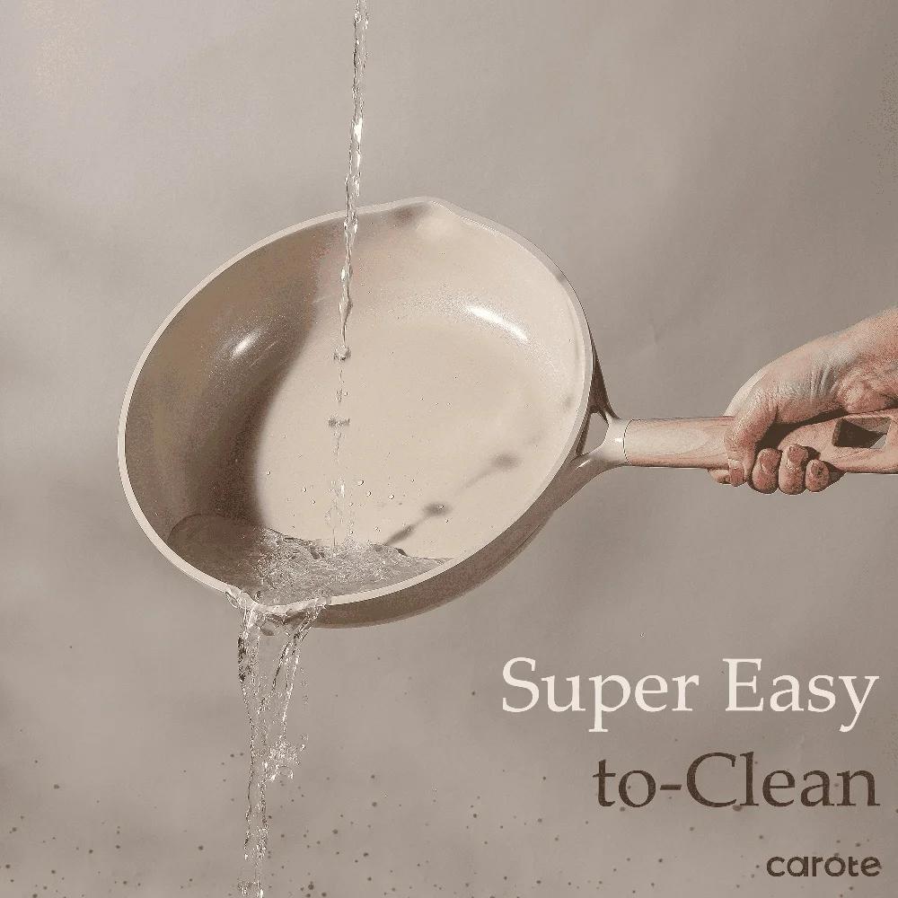 Премиальная керамическая сковорода с антипригарным покрытием Индукционная сковорода для жарки Не содержит токсинов Легко чистится Сверхпрочная посуда Сковорода шеф-повара Подходит для всех плит