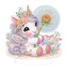 Single-Side Table Top Diamond Painting Ornament Kits Snail Unicorn Dragon 5D DIY Diamond Art Tabletop Decorations for Home Decor