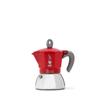 BIALETTI Cafetière italienne Moka induction 4 tasses - Rouge