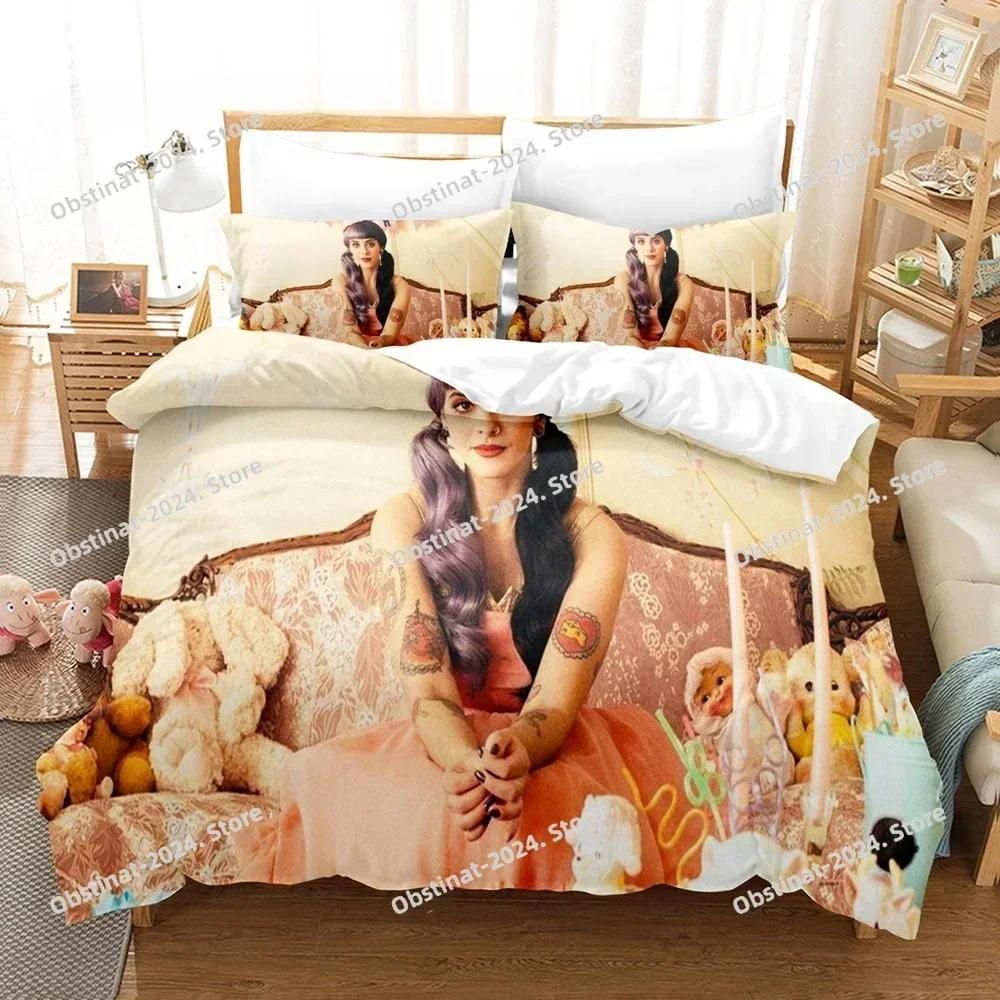 Melanie Martinez Merch Bedding Set Single Twin Full Queen King Size Bed Set Aldult Kid Bedroom Duvetcover Sets bed set Cxg