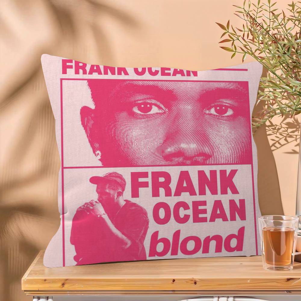 Frank Ocean Blond Album Prints Pillowcase toon Gift Cushion Cover Bedroom Home Sofa Chair Seat Decor pillow case