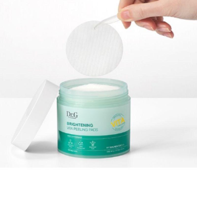 Dr.G Осветляющие пилинг-пэды Vita Radiance Exfoliating Toner Pads Семьдесят листов 160г