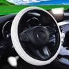 Трехмерная массажная сетка Ice Silk, дышащая, автомобильная, без внутреннего кольца, чехол на руль, аксессуары, подходит для 14,5-15 дюймов