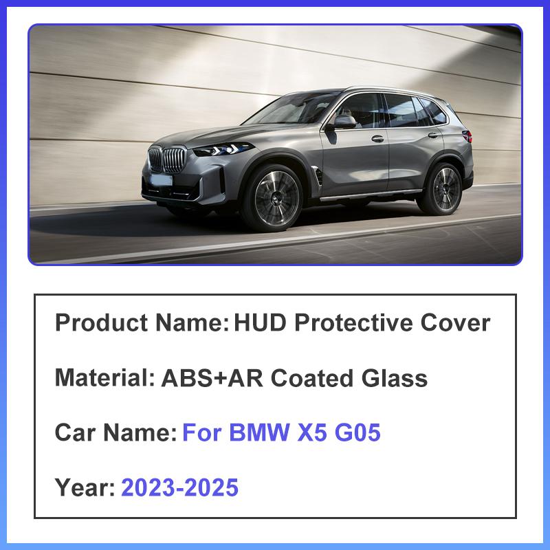 Защитная крышка для проекционного дисплея (HUD) для BMW X5 G05 2024 2025 2026 Пылезащитный Отражающий Антицарапающий Экран Проекционного Дисплея Детали Интерьера