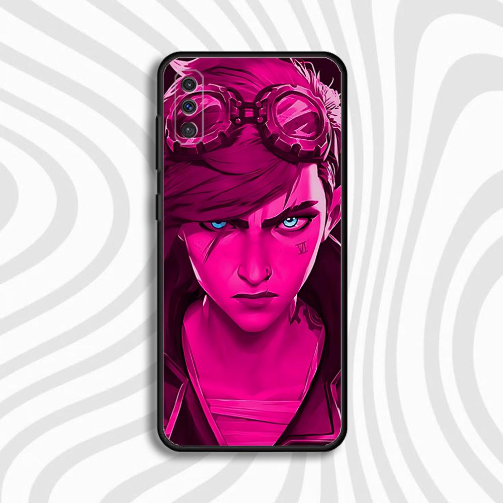 Чехол для телефона Vi A-Arcane для Samsung S 25,24,23,22,30,21,10,9,Ultra,Plus,Lite,FE,4,5 G Черный Мягкий Чехол