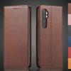 Magnetic Attraction Leather Case for Xiaomi Mi Note 10 Lite Holster Flip Cover Xiaomi Note10lite Case Wallet Bags Fundas Coque