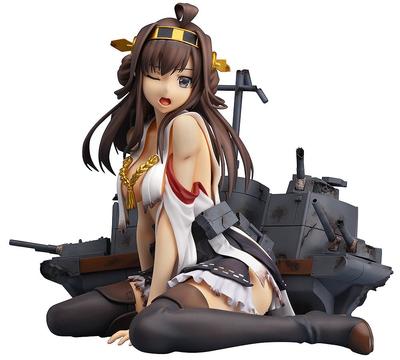Коллекция Kantai -KanColle- Kongo Medium Damage Ver. Готовая фигурка, окрашенная в ПВХ, масштаб 1/8.