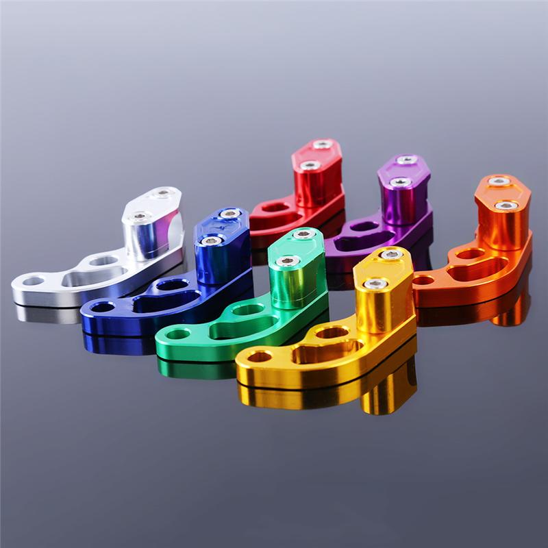 Aluminum Alloy Motorcycle Oil Tube Fixed Tubing Clamp Bicycle Frame Buckle Mountain Bike Brake Cable Sets Tube Guide Adapter