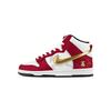 Кроссовки Dunk Hay Gold Hook 2.0 Нескользящие Устойчивые к истиранию Высокие Кеды для скейтбординга Женские Красные Белые Золотые DD1869-103(Команда619-2.0)